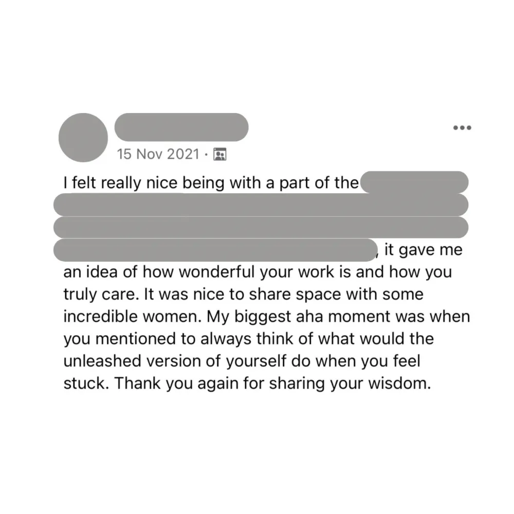 Client testimonial 13