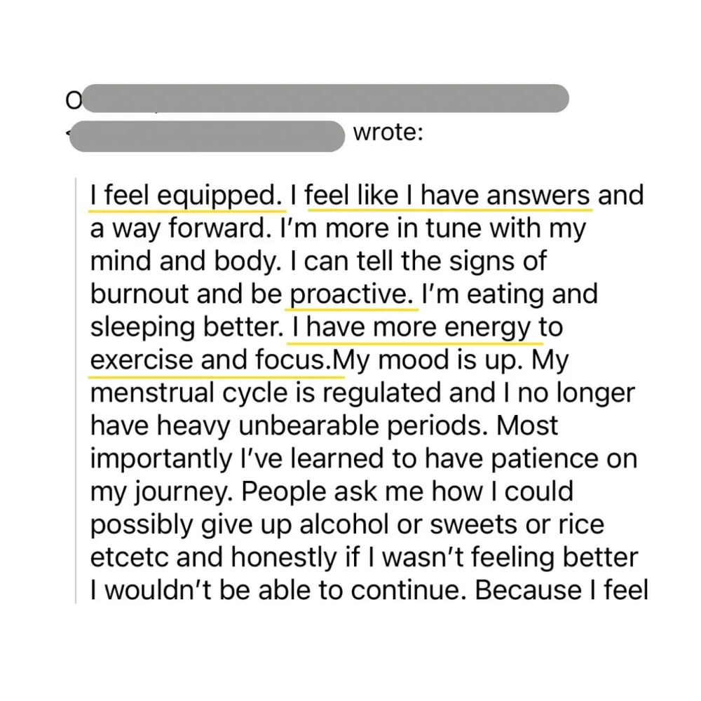 Client testimonial 14