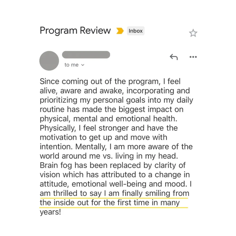 Client testimonial 16