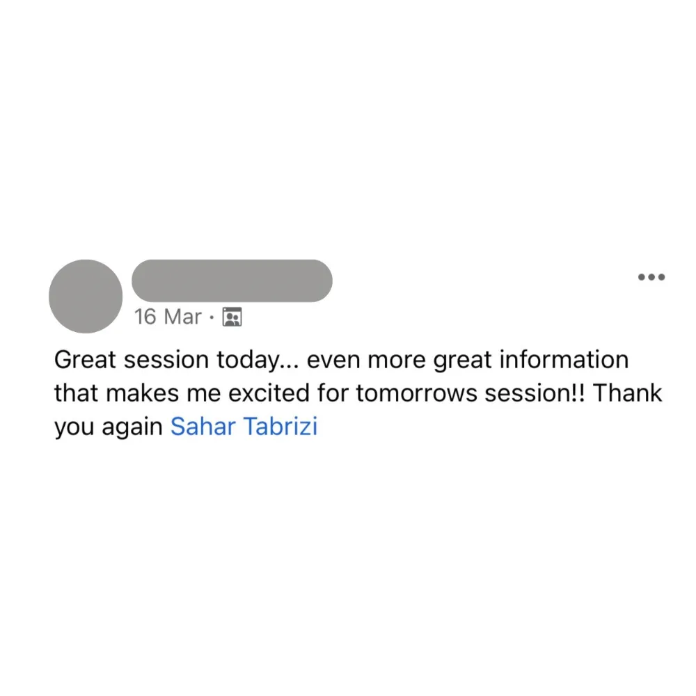Client testimonial 17
